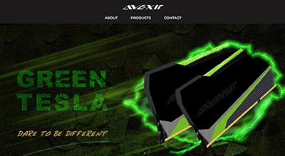 AVEXIR 楷豐股份有限公司 網頁設計案例